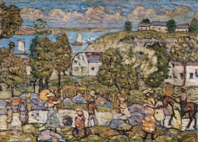 Paesaggio vicino a Nahant da Maurice Brazil Prendergast